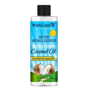 WishCare Premium Cold Pressed Extra Virgin Coconut Oil